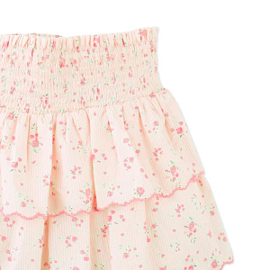 Юбка с воланами Джинджерснэпс (Gingersnaps) "Би", воздушно-розовая